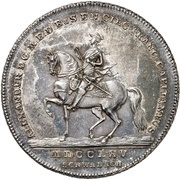 1 Thaler - Christian Frederick Charles Alexander obverse image