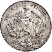 1 Thaler - Christian Frederick Charles Alexander, Germany, 1765 reverse image