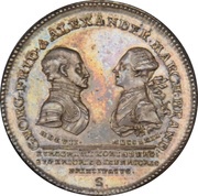 1 Thaler - Christian Frederick Charles Alexander obverse image
