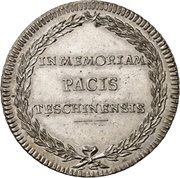 1 Thaler - Christian Frederick Charles Alexander Peace, Germany, 1779 reverse image