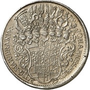 2 Thalers - John Frederick obverse image