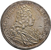 2 Thalers - George Frederick II obverse image