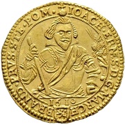 1 Goldgulden - Joachim Ernest obverse image