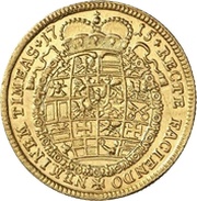 1 Ducat - William Frederick, Germany, 1715 reverse image