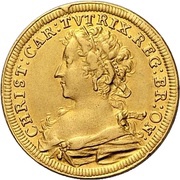 1 Ducat - Christiane Charlotte obverse image