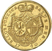 1 Ducat - Charles William Frederick, Germany, 1740-1750 reverse image