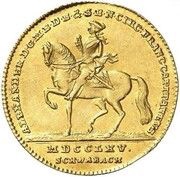 1 Ducat - Christian Frederick Charles Alexander obverse image
