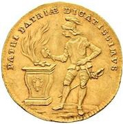 1 Ducat - Christian Frederick Charles Alexander obverse image