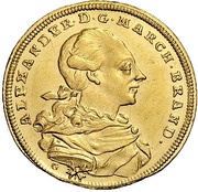 1 Ducat - Christian Frederick Charles Alexander Order of the red eagle obverse image