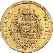 2 Ducats - John Frederick, Germany, 1672-1683 reverse image