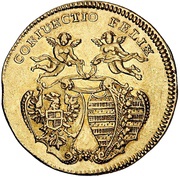 2 Ducats - Charles William Frederick Marriage obverse image