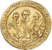 4 Ducats - Frederick, Albert and Christian obverse image