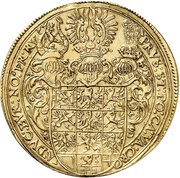 4 Ducats - Frederick, Albert and Christian, Germany, 1626 reverse image