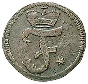 1 Heller - Frederick obverse image