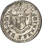1 Pfennig - Frederick, Germany, 1751-1763 reverse image