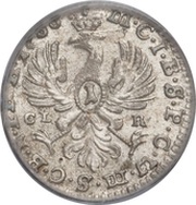 1 Kreuzer - Frederick Ⅲ, Germany, 1745-1753 reverse image