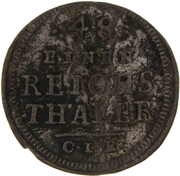 1⁄48 Thaler - Frederick, Germany, 1748-1751 reverse image