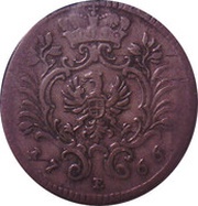 2½ Kreuzer - Frederick Christian obverse image