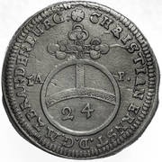 1⁄24 Thaler - Christian Ernest obverse image