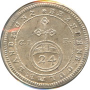 1 Groschen / 1⁄24 Thaler - Frederick, Germany, 1752-1753 reverse image