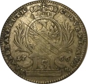 5 Kreuzer - Frederick Christian obverse image