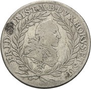 20 Kreuzers - Frederick Christian obverse image