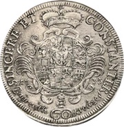 30 Kreuzers - Frederick, Germany, 1735-1737 reverse image