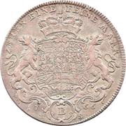 1 Thaler - Frederick Christian, Germany, 1766-1768 reverse image