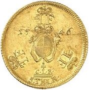 5 Thalers - Frederick, Germany, 1746 reverse image