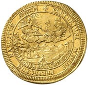 2 Ducats - Christian Ernest, Germany, 1695 reverse image
