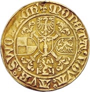 1 Goldgulden - Albert Achilles reverse image
