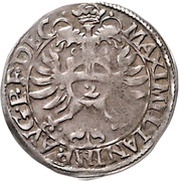 2 Kreuzers - George Frederick of Ansbach, Germany, 1565-1573 reverse image
