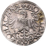 1 Batzen - George, Germany, 1531-1536 reverse image