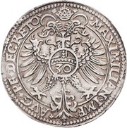 ½ Guldenthaler - George Frederick I, Germany, 1565-1576 reverse image