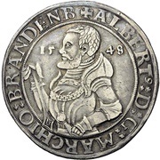 1 Thaler - Albert II obverse image