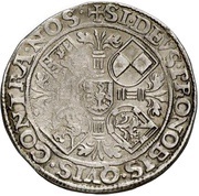1 Thaler - George Frederick the Elder, Germany, 1557-1558 reverse image