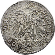 1 Guldenthaler - George Frederick I, Germany, 1565-1574 reverse image
