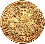 1 Goldgulden - Frederick II the Elder, Germany, 1497-1515 reverse image