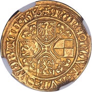 1 Goldgulden - Casimir and George, Germany, 1515-1526 reverse image