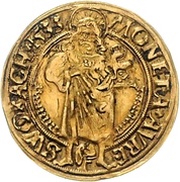 1 Goldgulden - George, Germany, 1528-1535 reverse image
