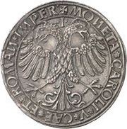 1 Guldiner - Casimir and George, Germany, 1525 reverse image