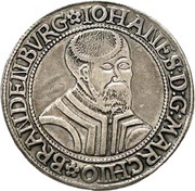 1 Thaler - John of Küstrin obverse image