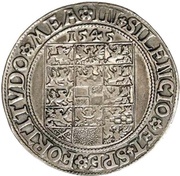 1 Thaler - John of Küstrin, Germany, 1543-1546 reverse image