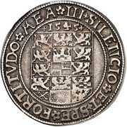 1 Thaler - John of Küstrin, Germany, 1545-1546 reverse image