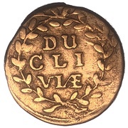 1 Duit - Frederick William, Germany, 1669-1680 reverse image