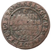 6 Pfennig - Frederick William, Germany, 1651-1659 reverse image