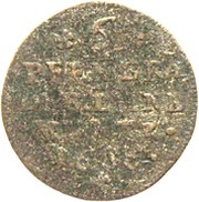 6 Pfennig - Frederick William, Germany, 1676-1687 reverse image