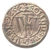 1 Schilling - Frederick William, Germany, 1653-1655 reverse image