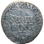 1 Schilling - Frederick William, Germany, 1659-1660 reverse image