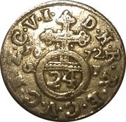 1⁄24 Thaler - Frederick William, Germany, 1668-1674 reverse image